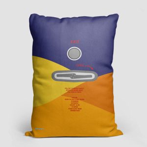 9W Door - Throw Pillow