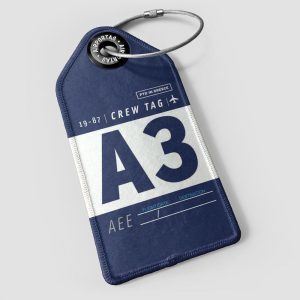 A3 - Luggage Tag