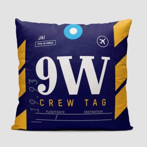 9W - Throw Pillow