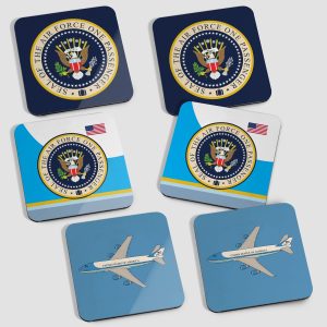 Air Force One - 6 Coasters Set