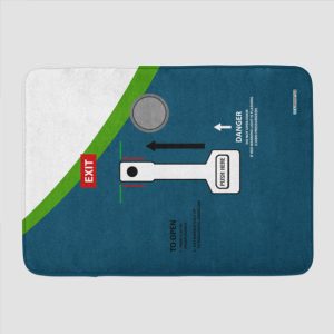 EI Door - Bath Mat